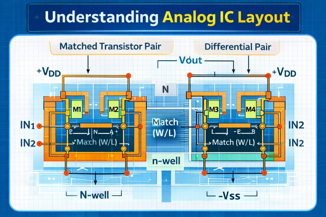 What Is Analog Layout? A Complete Beginner’s Guide to IC Layout Design
